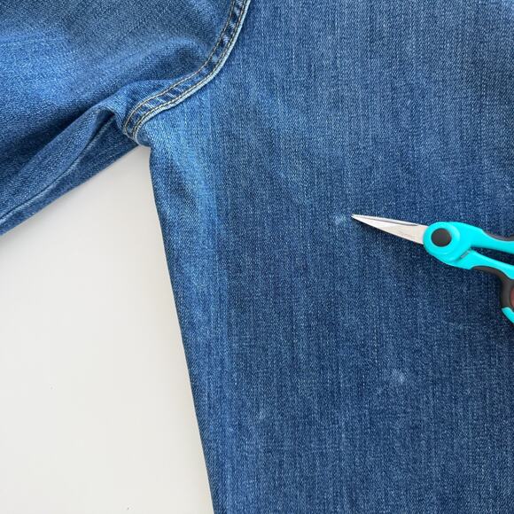 Nili Lotan Floran Jeans Womens 30 Wide Leg Pleated High Rise Flare Denim Trouser - Picture 9 of 11